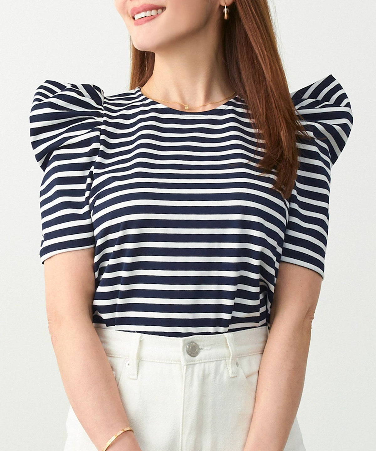 新色追加手洗い可カットソーレディースおしゃれトップス半袖ボーダー柄無地白黒かわいいきれいめ洗濯できる長持ちジョイントスペース