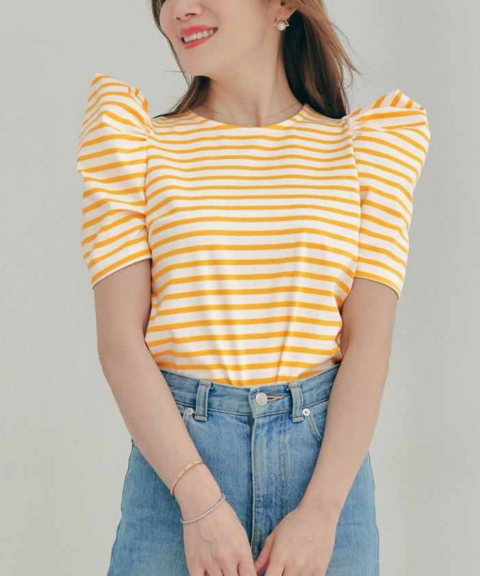 新色追加手洗い可カットソーレディースおしゃれトップス半袖ボーダー柄無地白黒かわいいきれいめ洗濯できる長持ちジョイントスペース