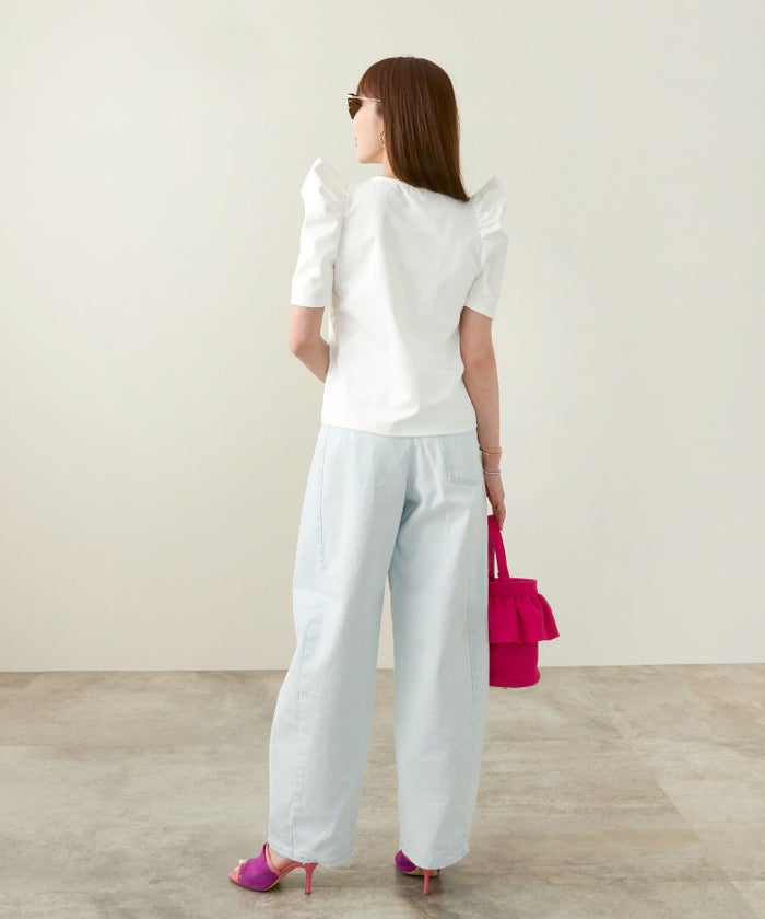 新色追加手洗い可カットソーレディースおしゃれトップス半袖ボーダー柄無地白黒かわいいきれいめ洗濯できる長持ちジョイントスペース