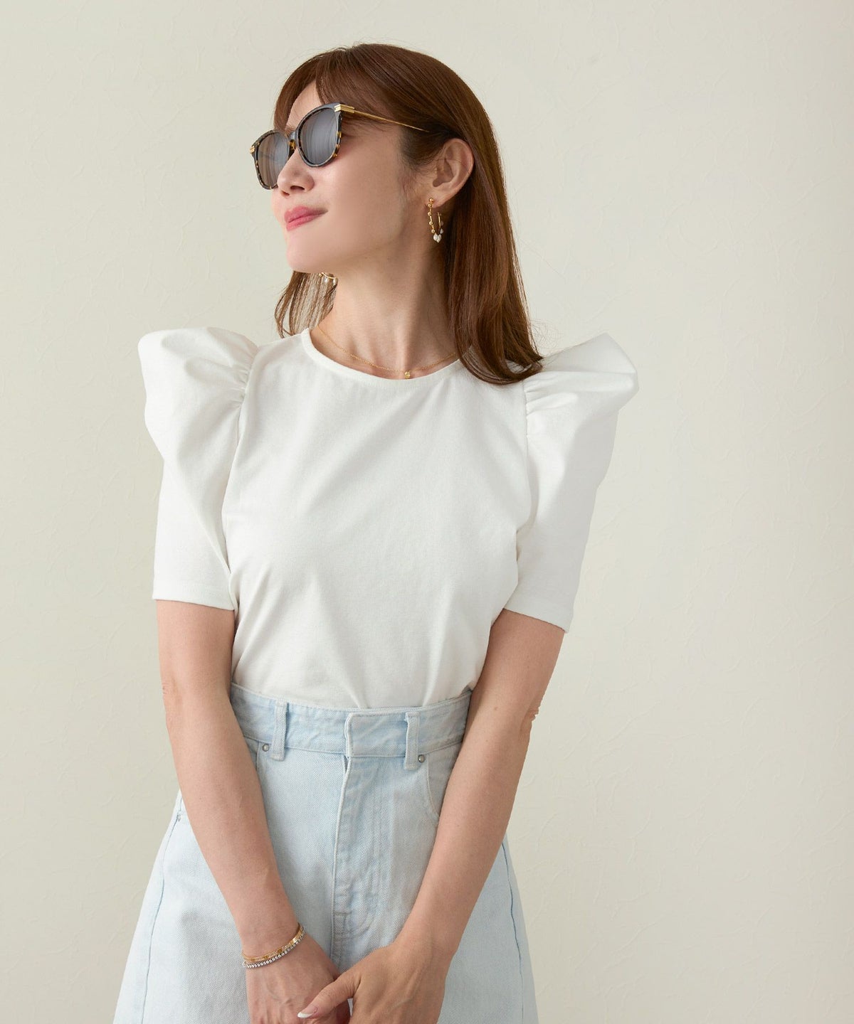 新色追加手洗い可カットソーレディースおしゃれトップス半袖ボーダー柄無地白黒かわいいきれいめ洗濯できる長持ちジョイントスペース