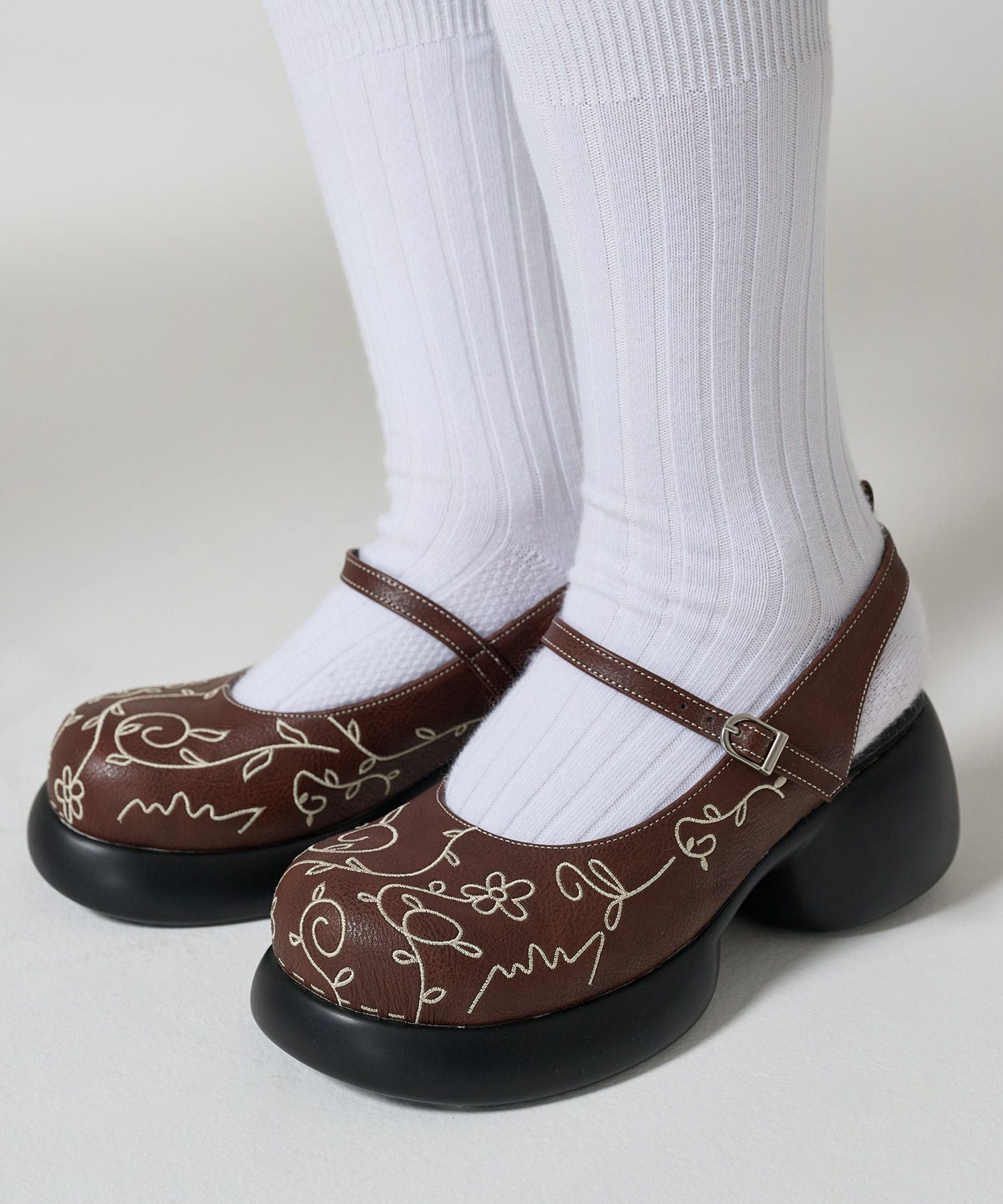 オリジナル刺繍 ウエスタンシューズ TINA：JOJUN 全2色｜tnj933-0894