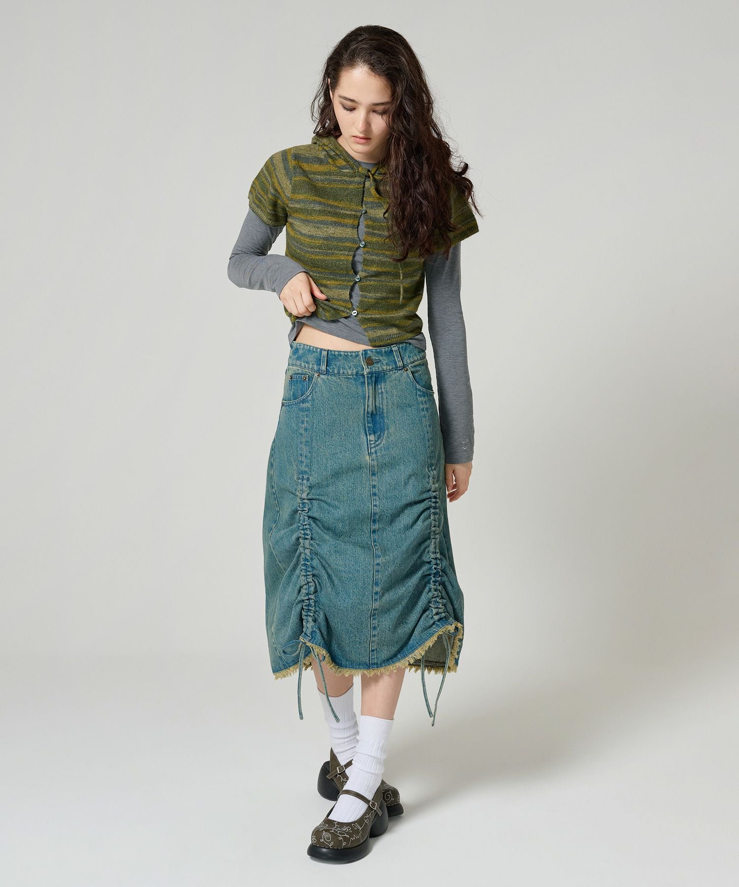 オリジナル刺繍 ウエスタンシューズ TINA：JOJUN 全2色｜tnj933-0894