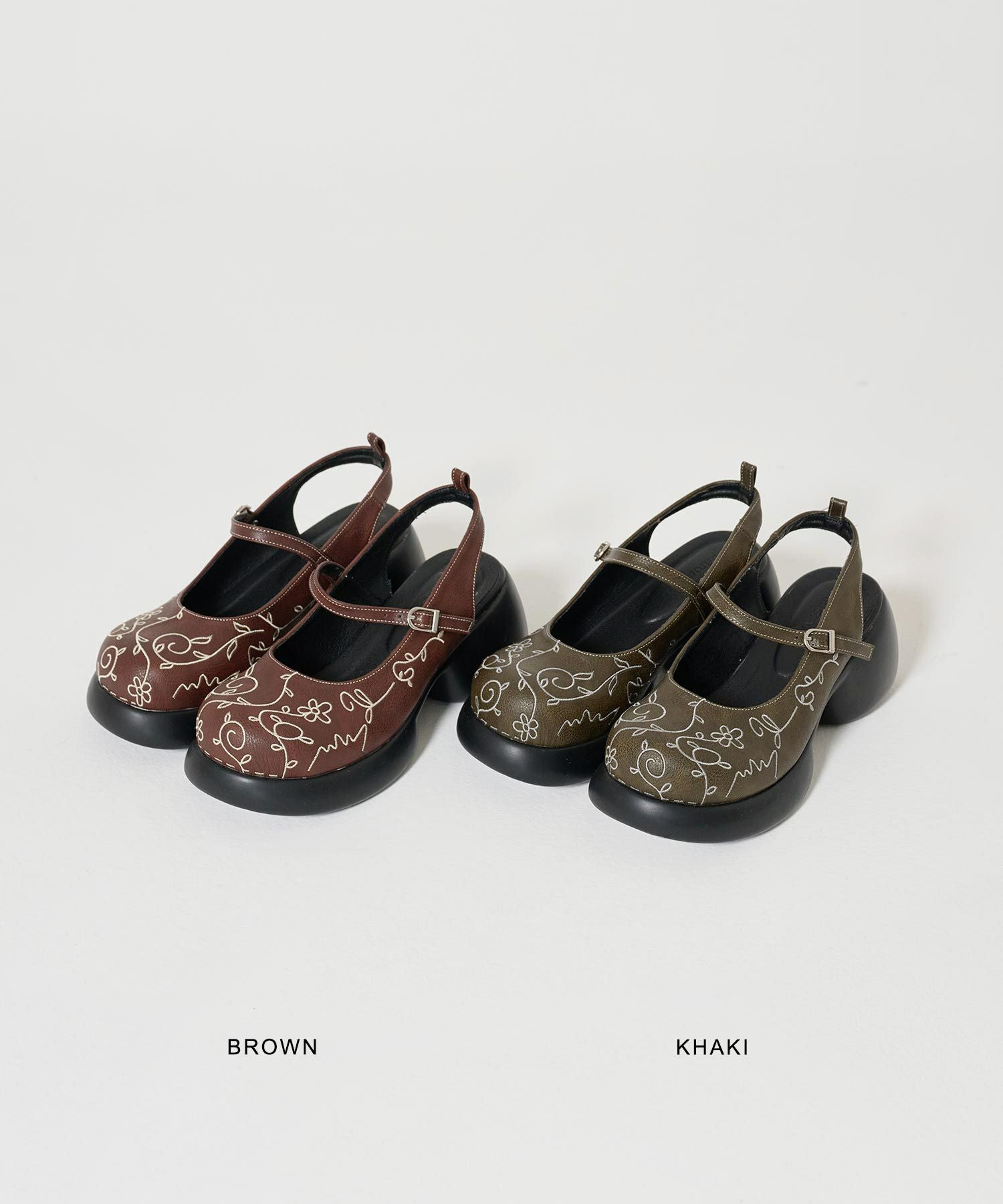 オリジナル刺繍 ウエスタンシューズ TINA：JOJUN 全2色｜tnj933-0894