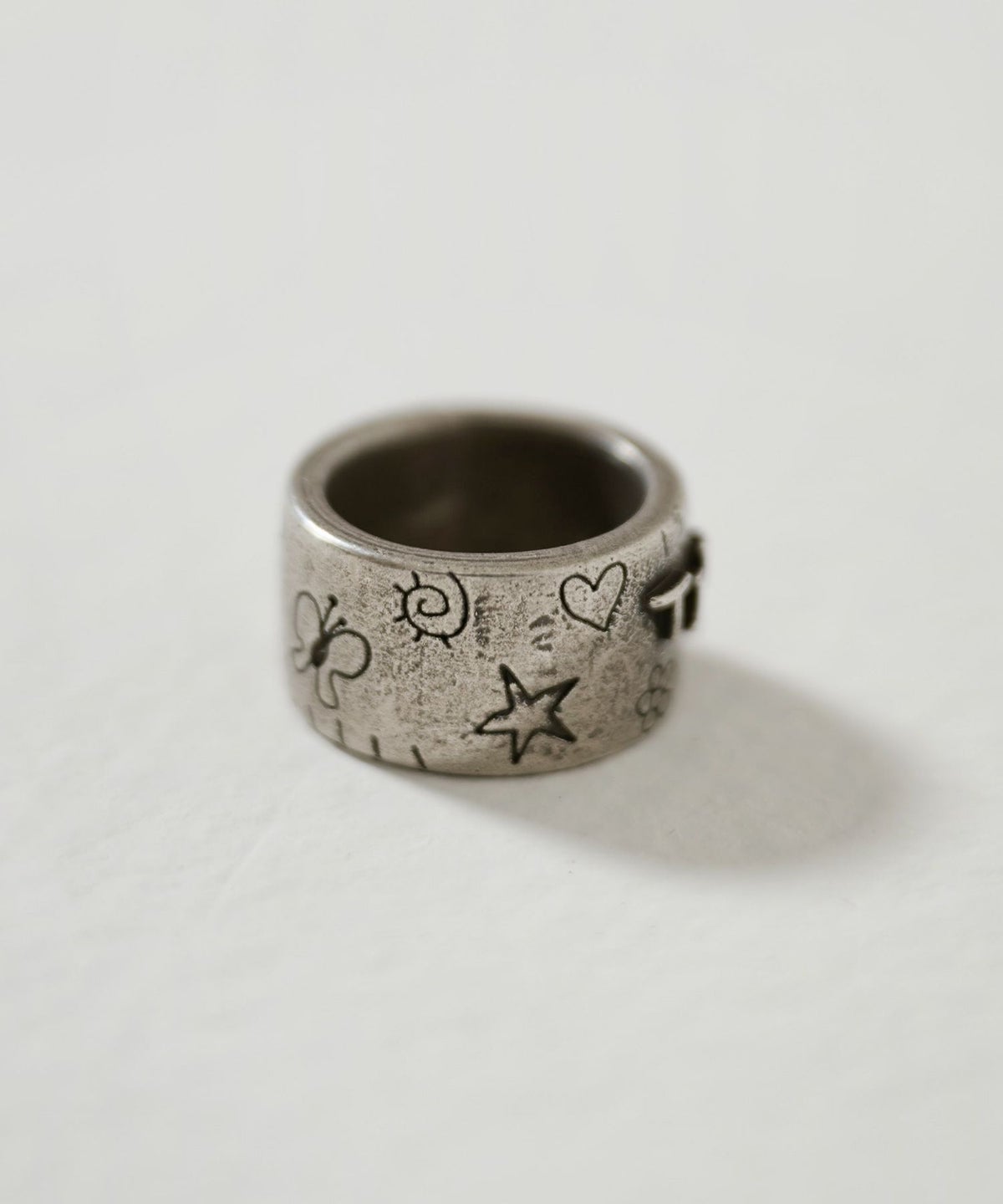 リング/指輪/アンティークライク/シルバー