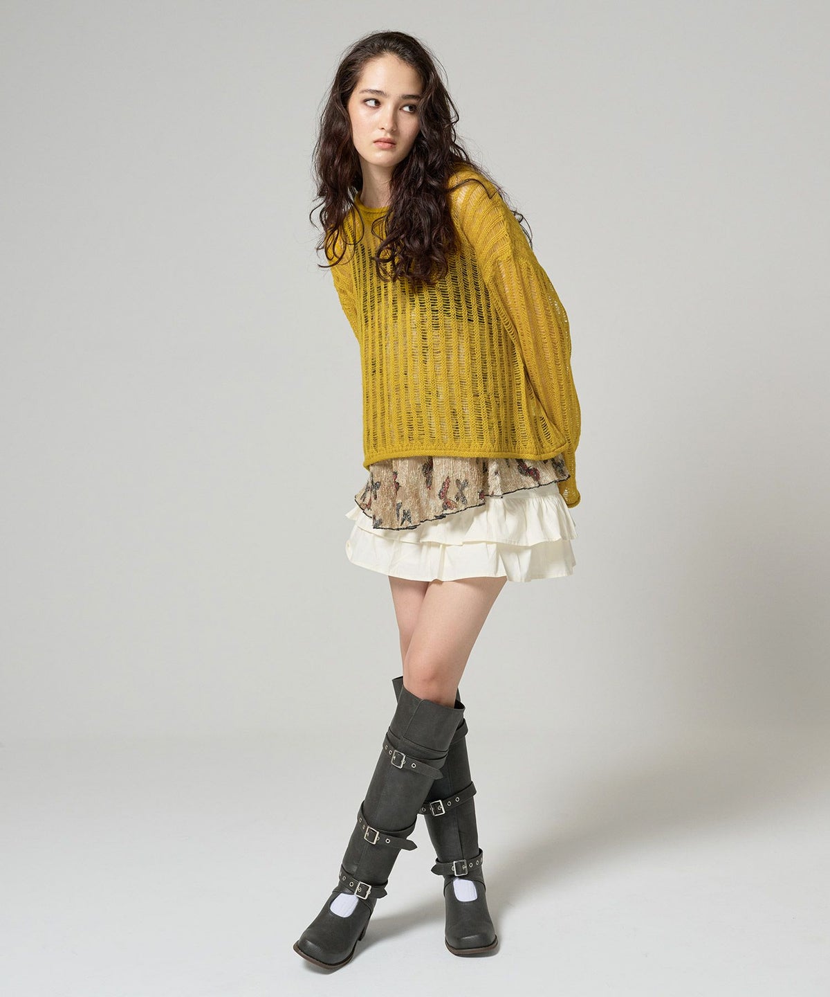 ニット/トップス/レイヤード