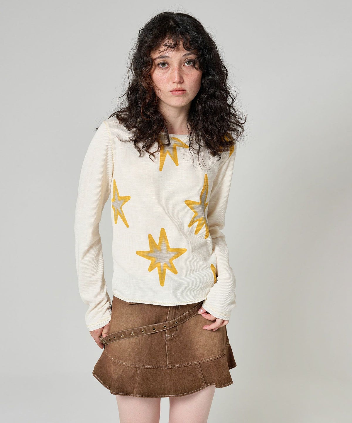 トップス/リブ/ロンT