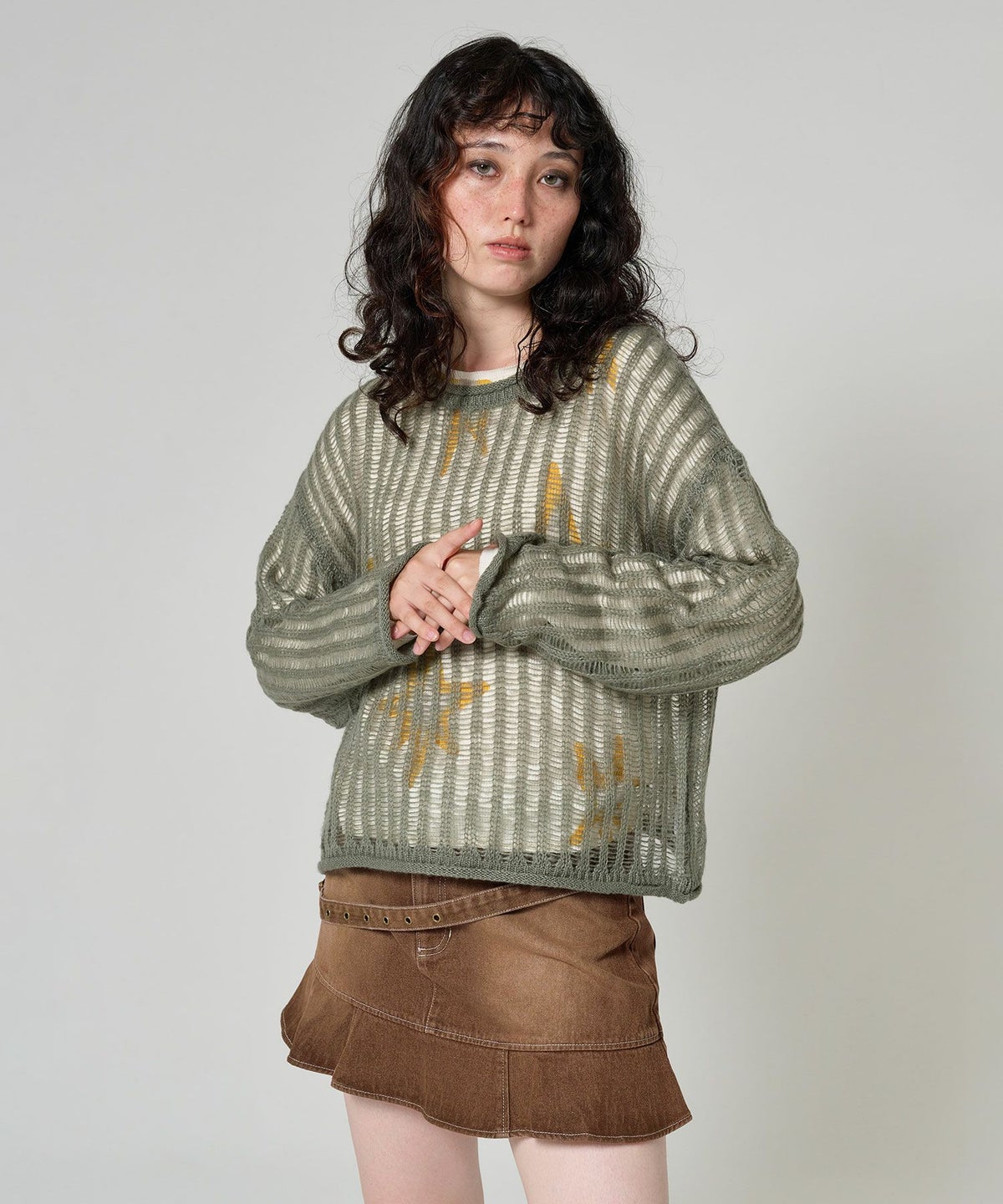 スカート/ミニスカート/デニム/ミニ丈