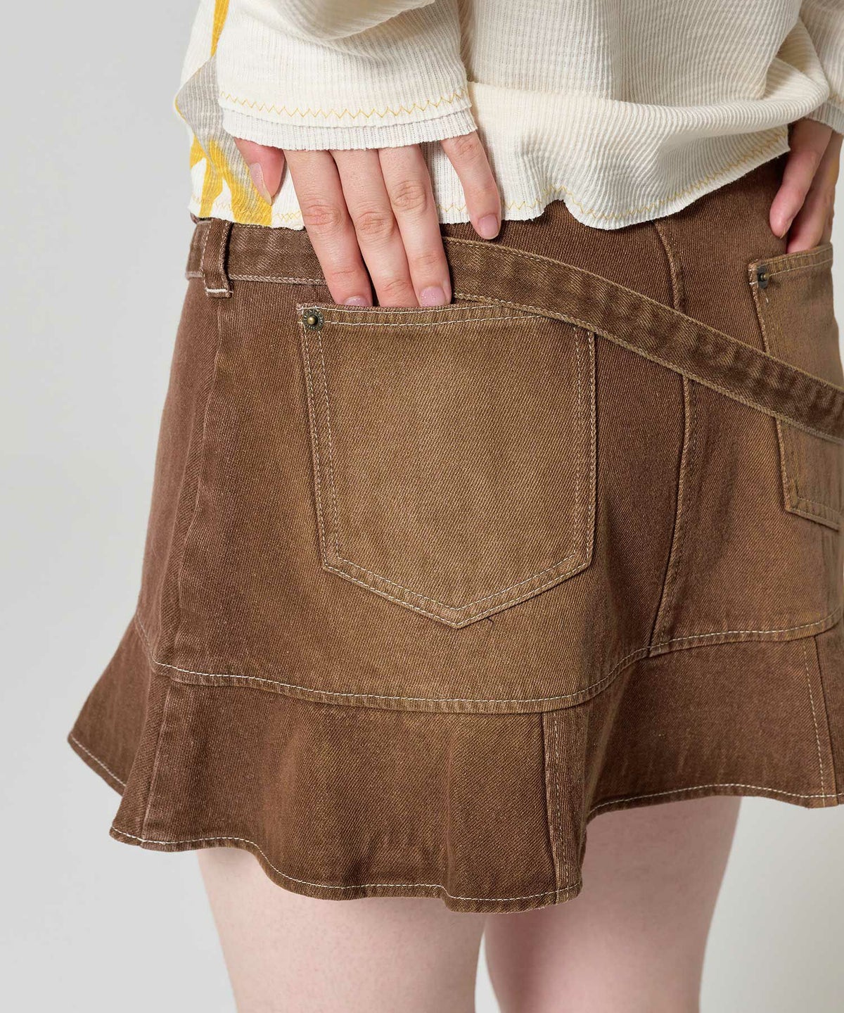 スカート/ミニスカート/デニム/ミニ丈