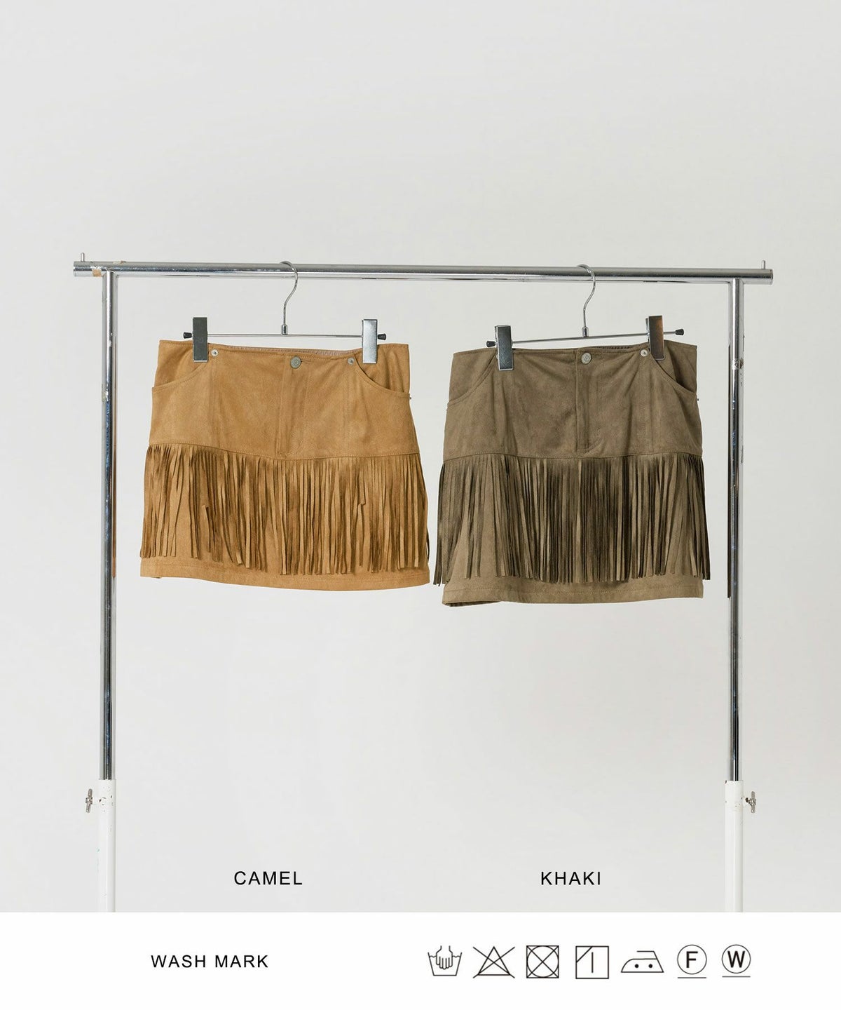 スカート/ボトムス/ミニスカート/フリンジ/ウエスタン