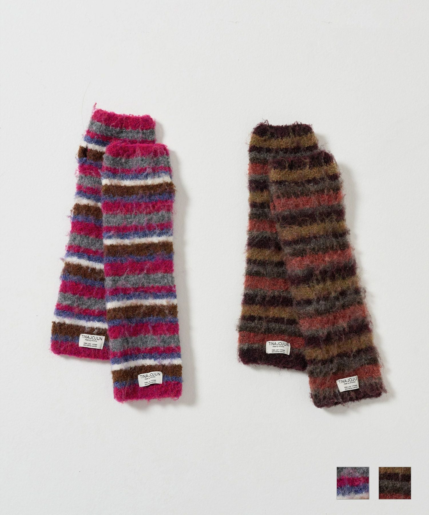 ヴィンテージライク フェイクファーハンドバッグ TINA：JOJUN 全2色