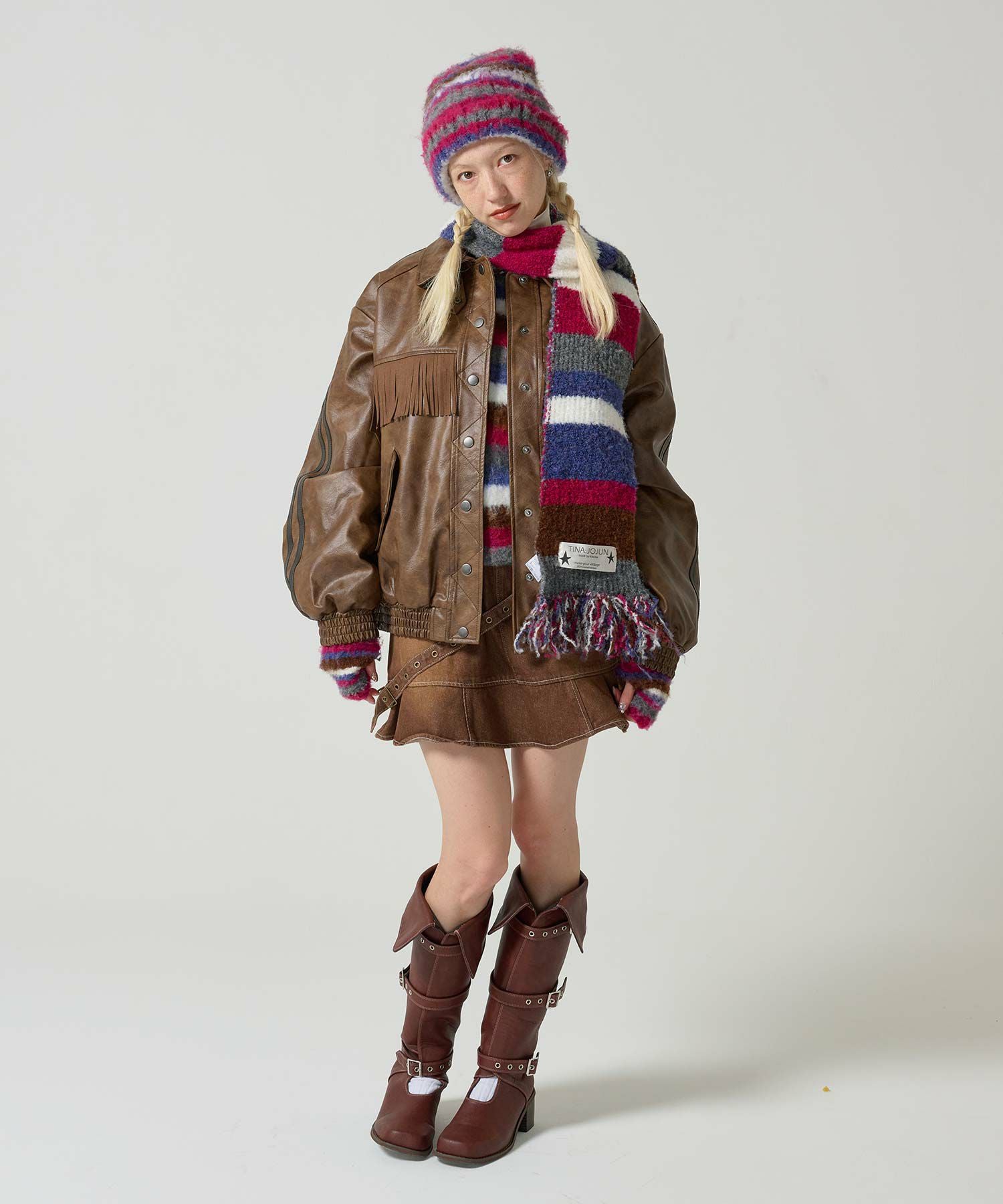 2024Limited Edition ニット帽 TINA：JOJUN 全2色｜tnj944-0871【2