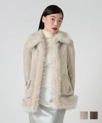 アウター/コート/フェイクファー/スエード