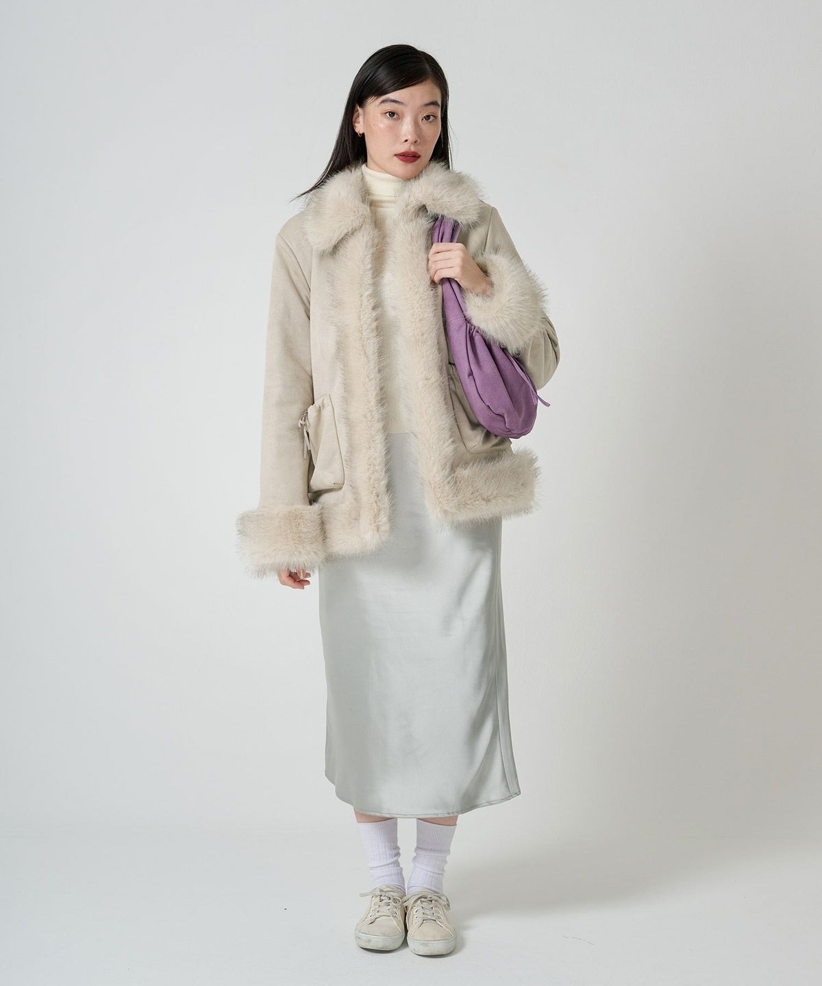 アウター/コート/フェイクファー/スエード