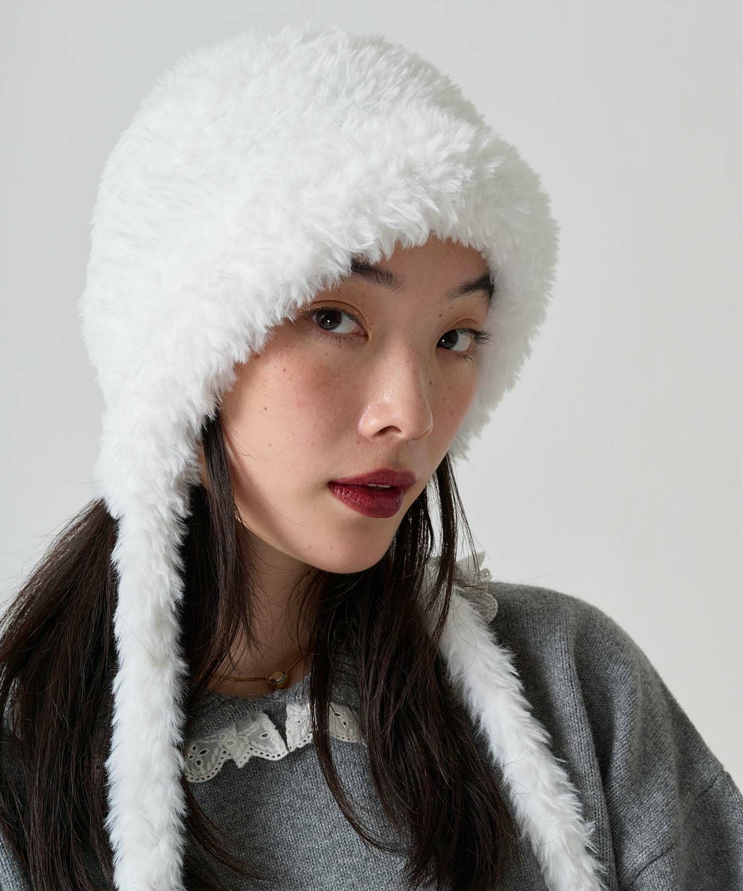 Special-Price-SALE フェイクファー バラクラバ TINA：JOJUN 全2色