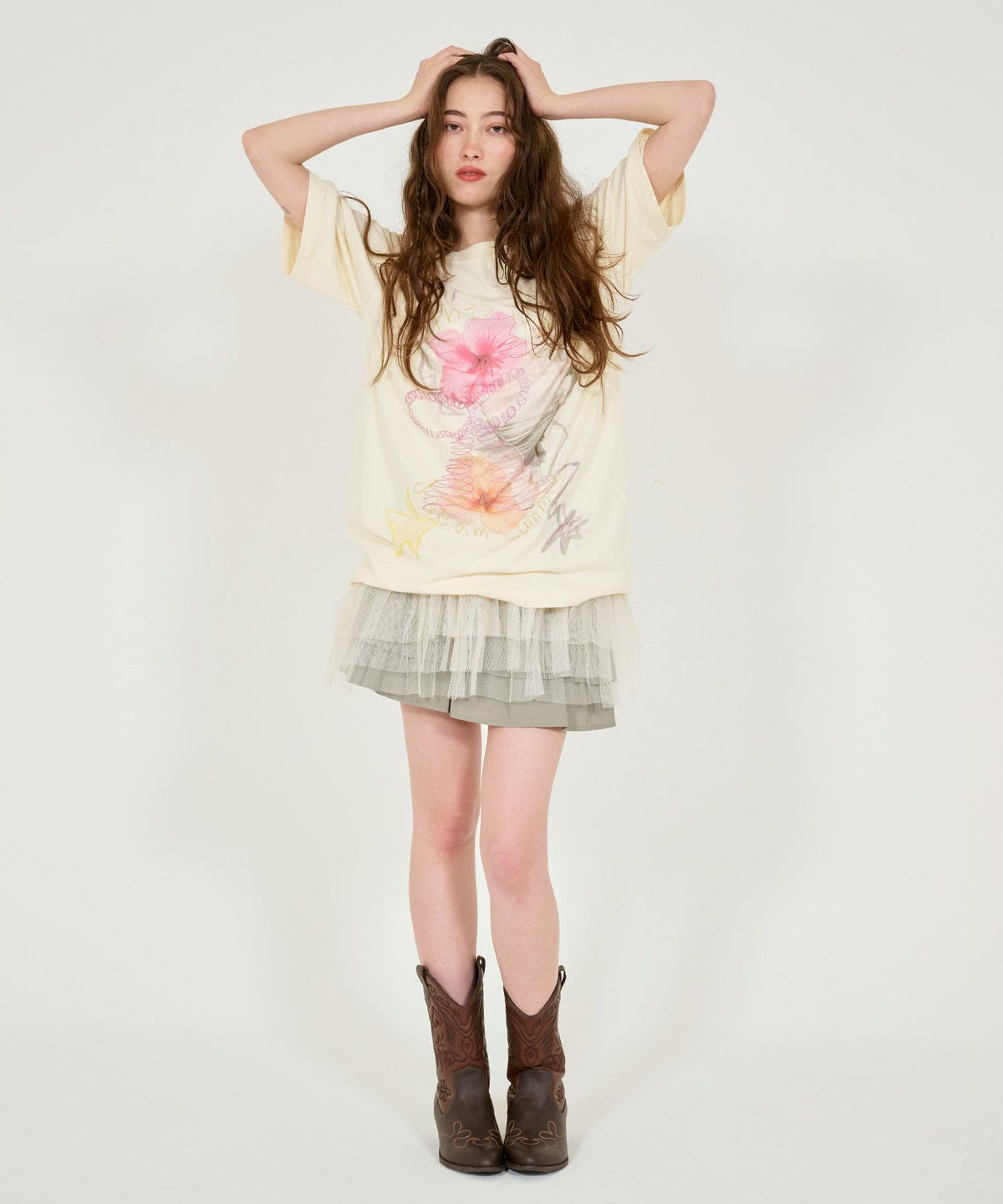 キャミソール/チュチュ/レイヤード