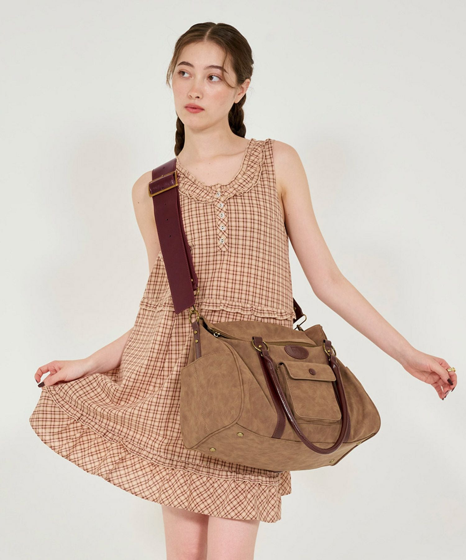 ショルダー付き トラベルバッグ TINA：JOJUN 全3色｜tnj932-0908【16