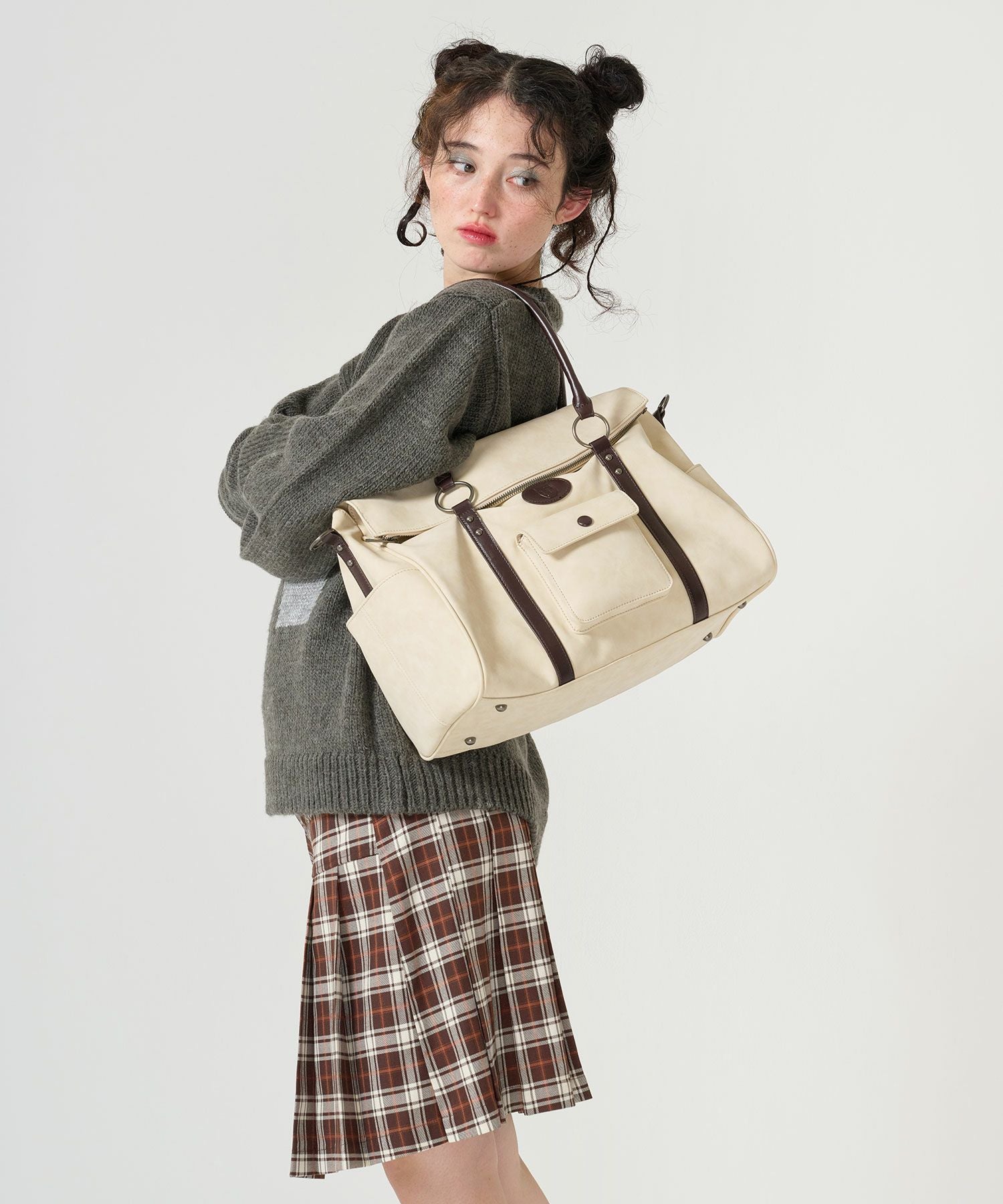 【TINA：JOJUN】トラベルバッグ ショルダー付き ショルダー付き トラベルバッグ TINA：JOJUN 全3色｜tnj932-0908【16