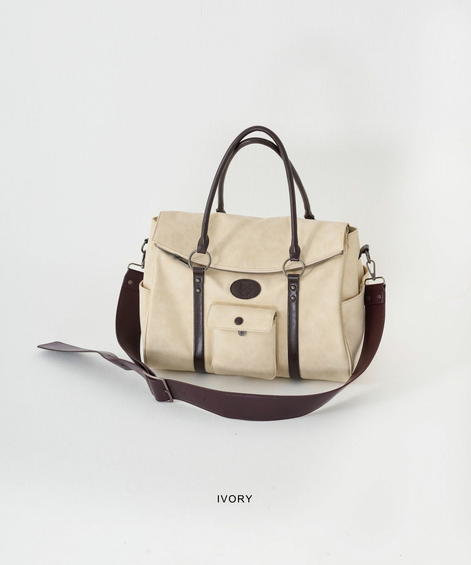 4/中旬～下旬頃発送予定！ショルダー付き トラベルバッグ TINA：JOJUN