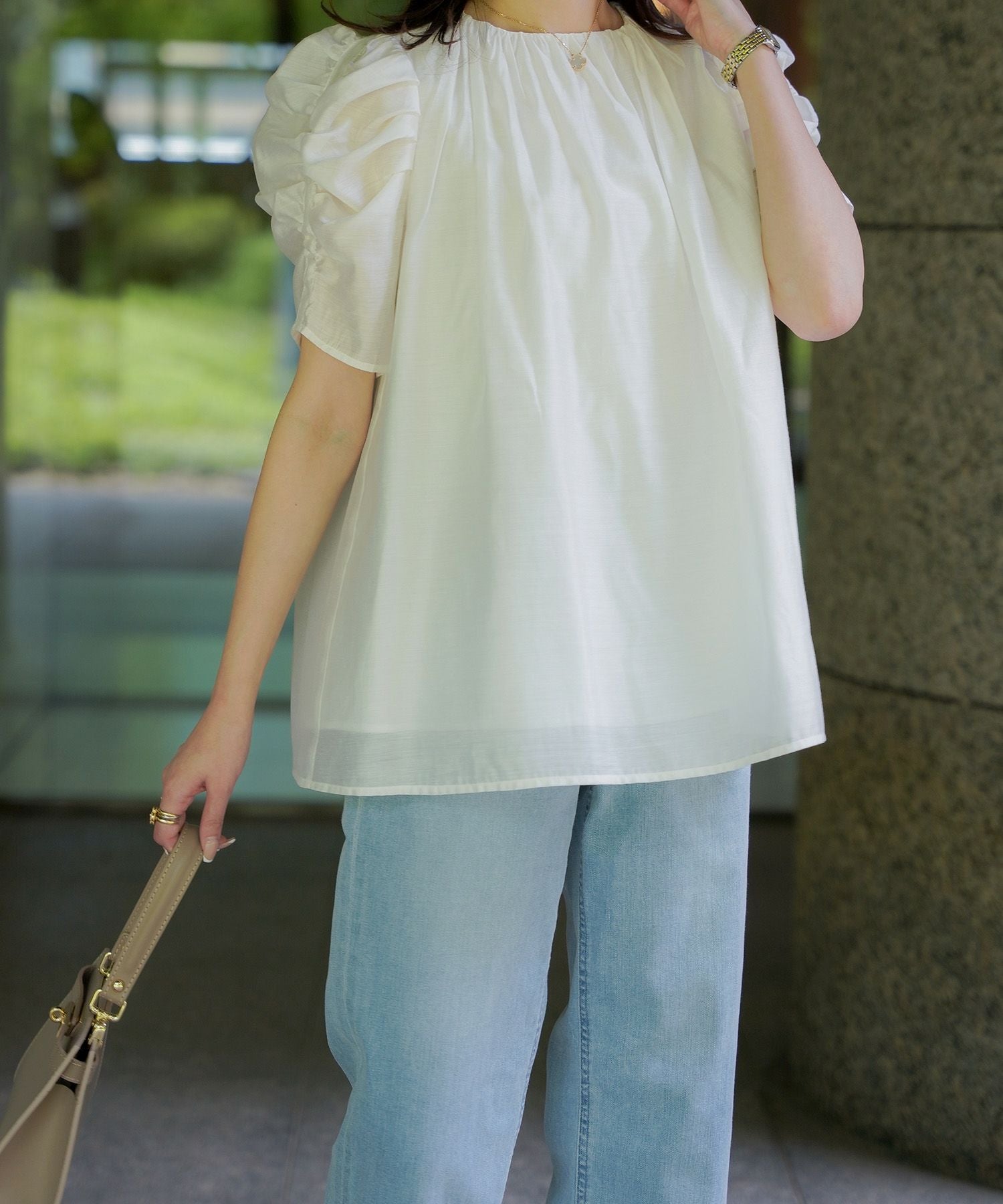 シャツ/ブラウス(半袖/袖なし) katie CONFETTI CUTIE puff blouse Katie（シャツ/ブラウス(半袖/袖なし)）のフリマアイテム一覧