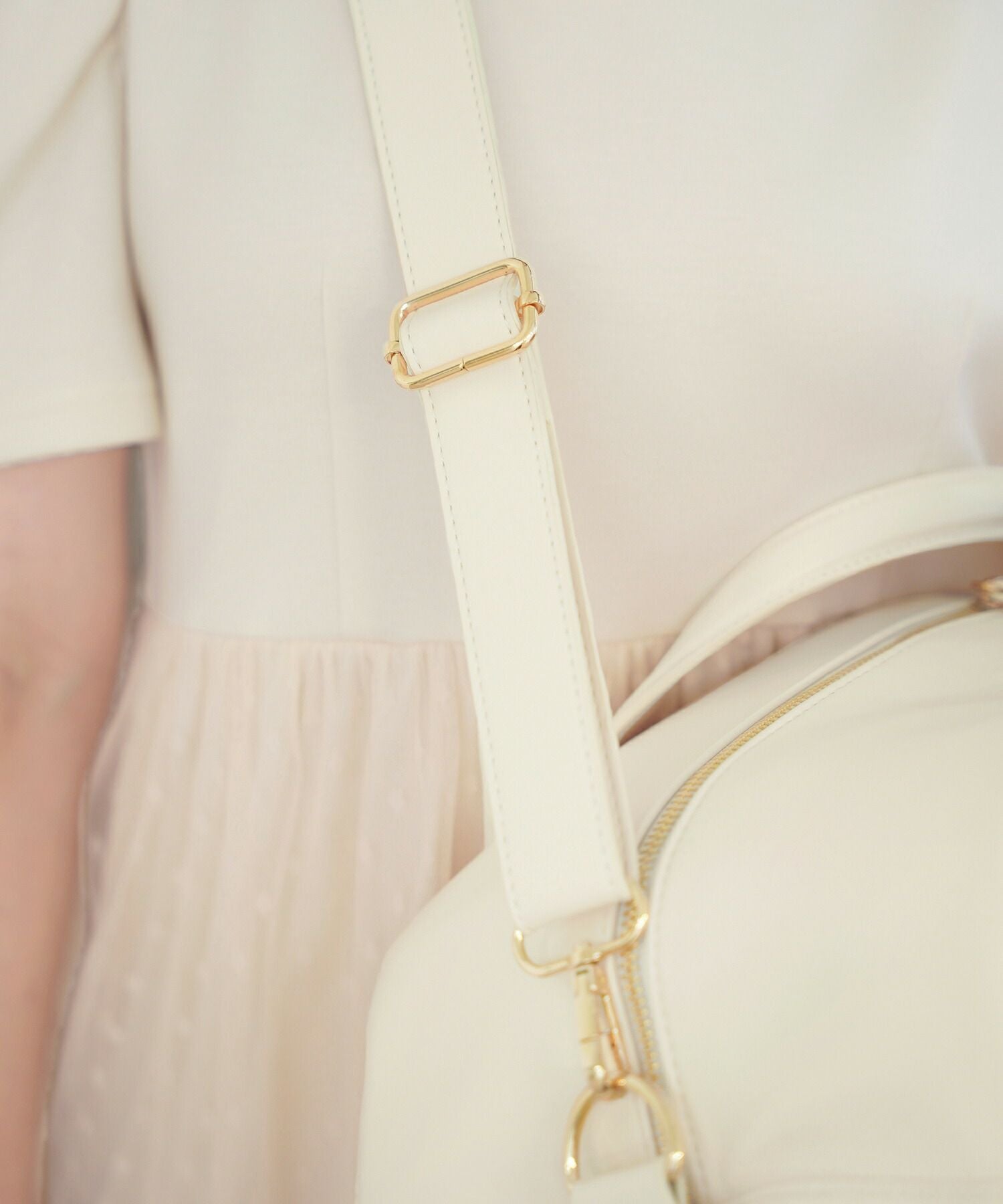 オリジナル ハートキルティング ボストン バッグ le reve vaniller 全2