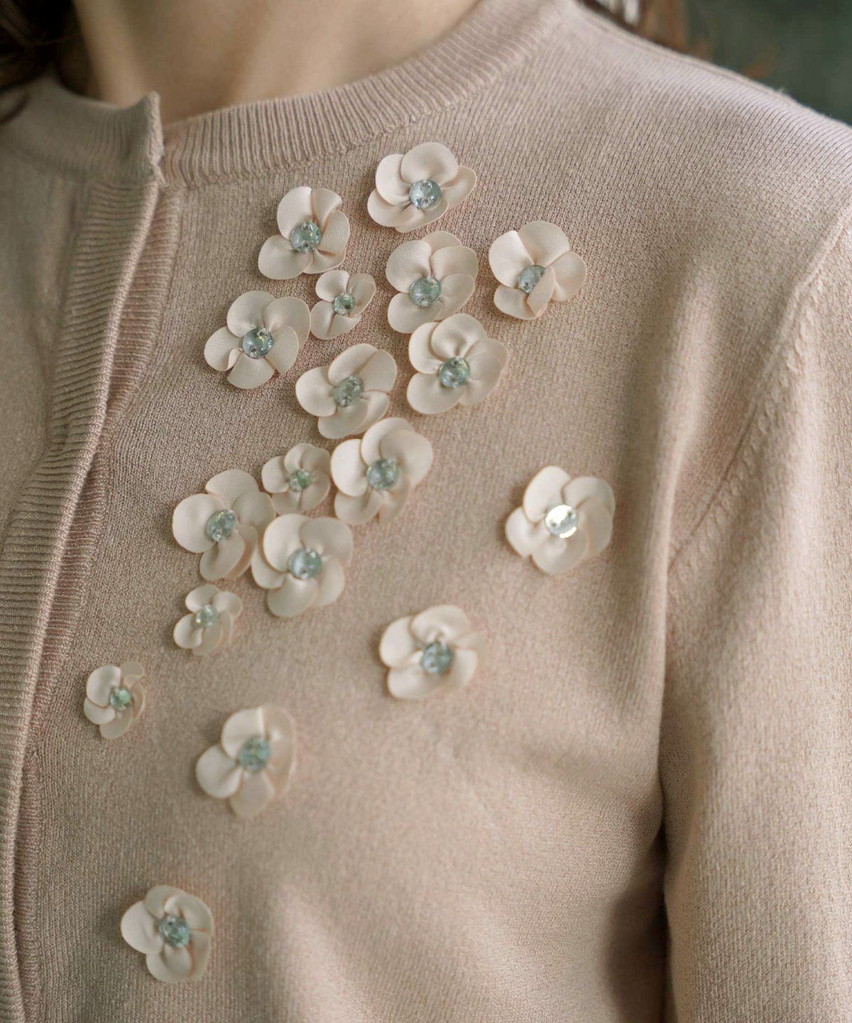 サテン上品ラメオールシーズンシンプルオフィス長袖/ピンクゴールド/ホワイト/ライトグレー/ブラック/M