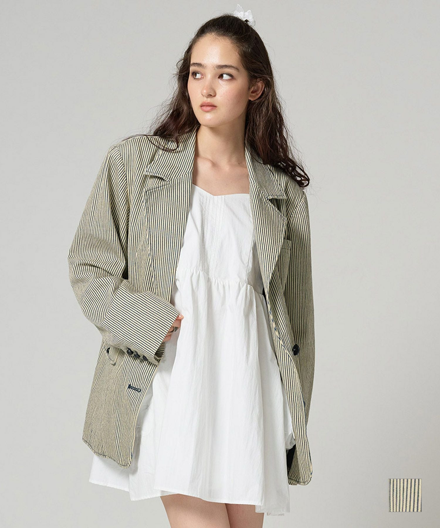 Special-Price-SALE ウエスタンライク ヒッコリージャケット TINA