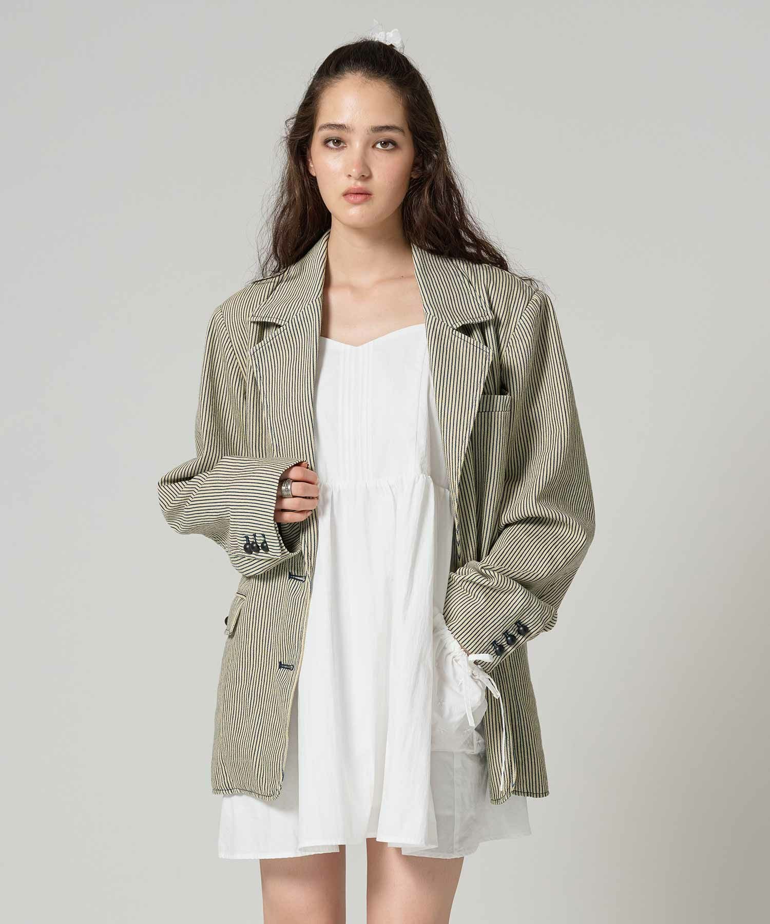 ティアード ドロストキャミワンピース TINA：JOJUN 全2色｜tnj321-0854