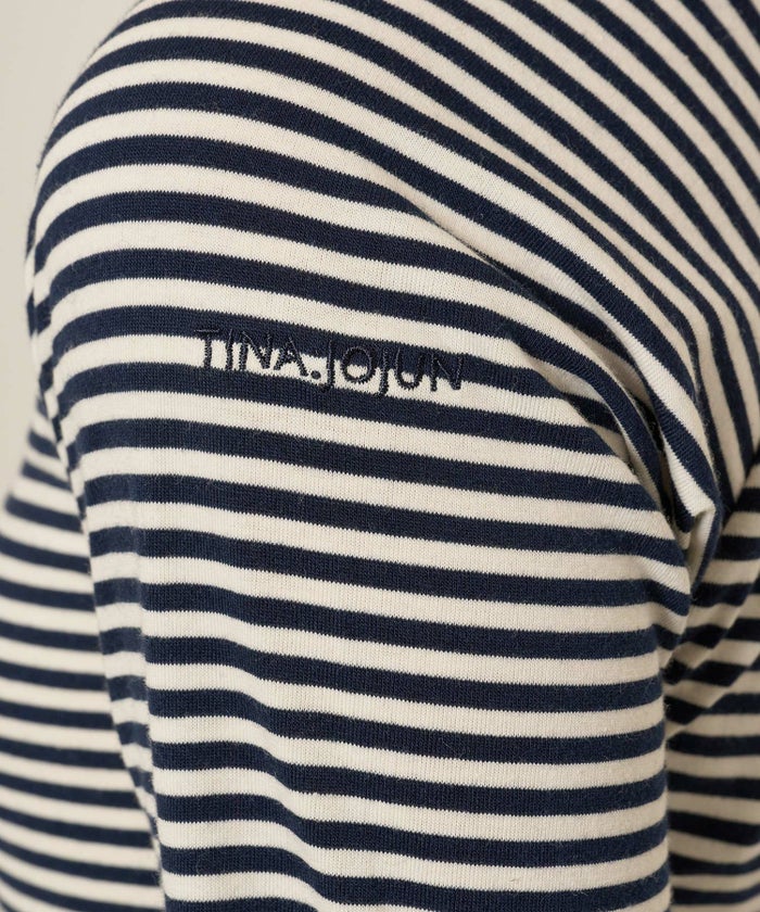 トップス/ボーダー/ボートネック/カットソー/長袖