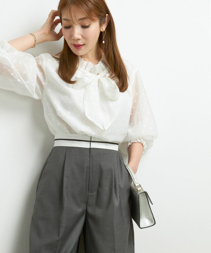 手洗い可ワイドパンツレディースきれいめ黒ウエストゴムエレガントおしゃれ大人テロテロジョイントスペース