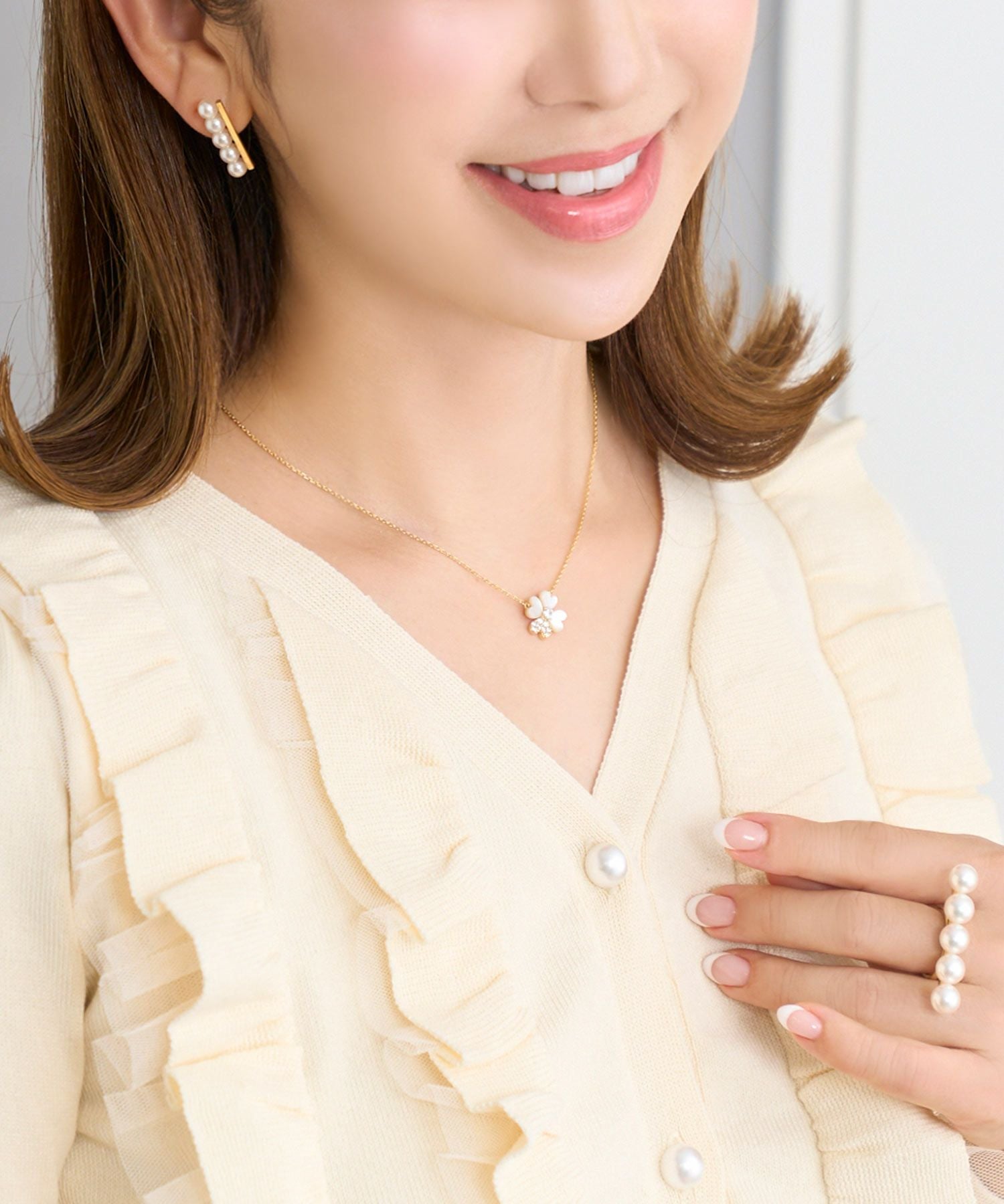 シェルクローバー ネックレス Prima Scherrer 全1色｜psc975-0897【1】