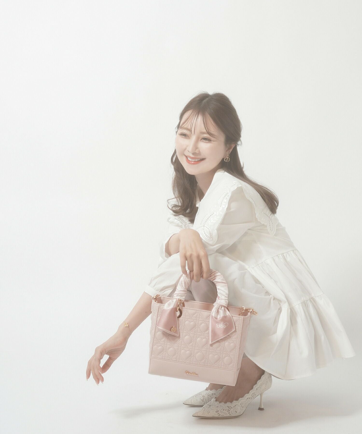 オリジナル 花柄 ツイリー スカーフ le reve vaniller 全3色｜lvn937