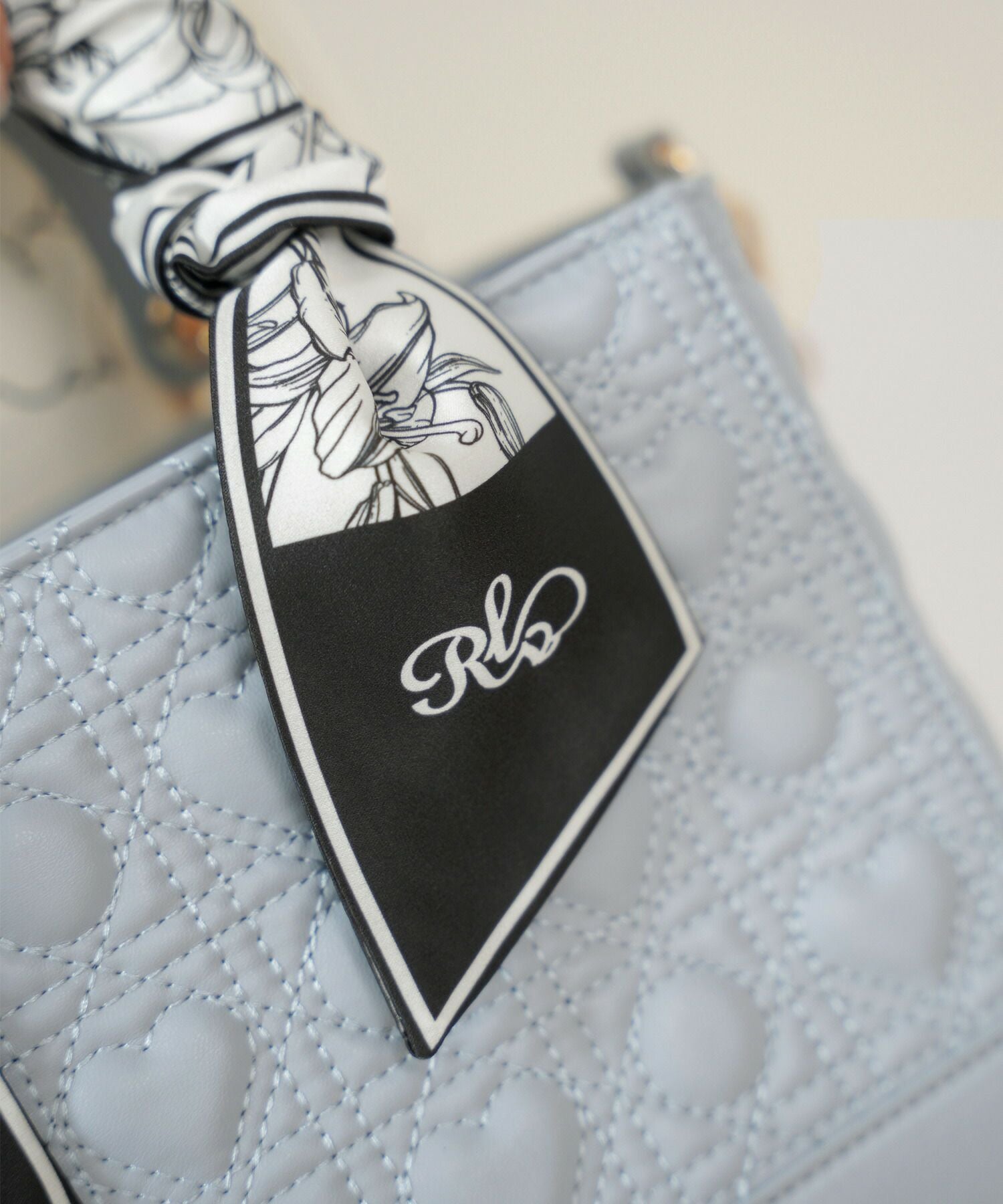 オリジナル 花柄 ツイリー スカーフ le reve vaniller 全3色｜lvn937