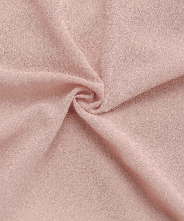 2way シフォン フリル フラワー エレガント シアー トレンド/ホワイト/グレー/ピンクベージュ/M