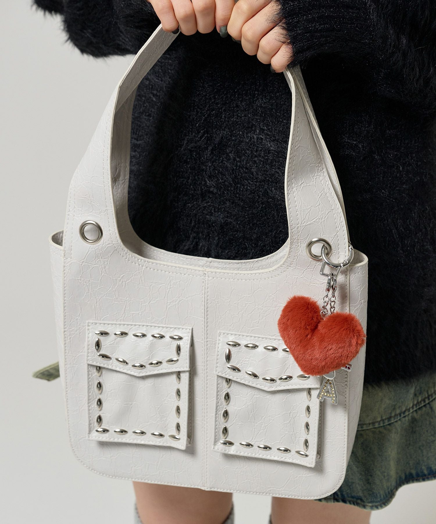 Special-Price-SALE スタッズ レザーバック TINA：JOJUN 全2色｜tnj932