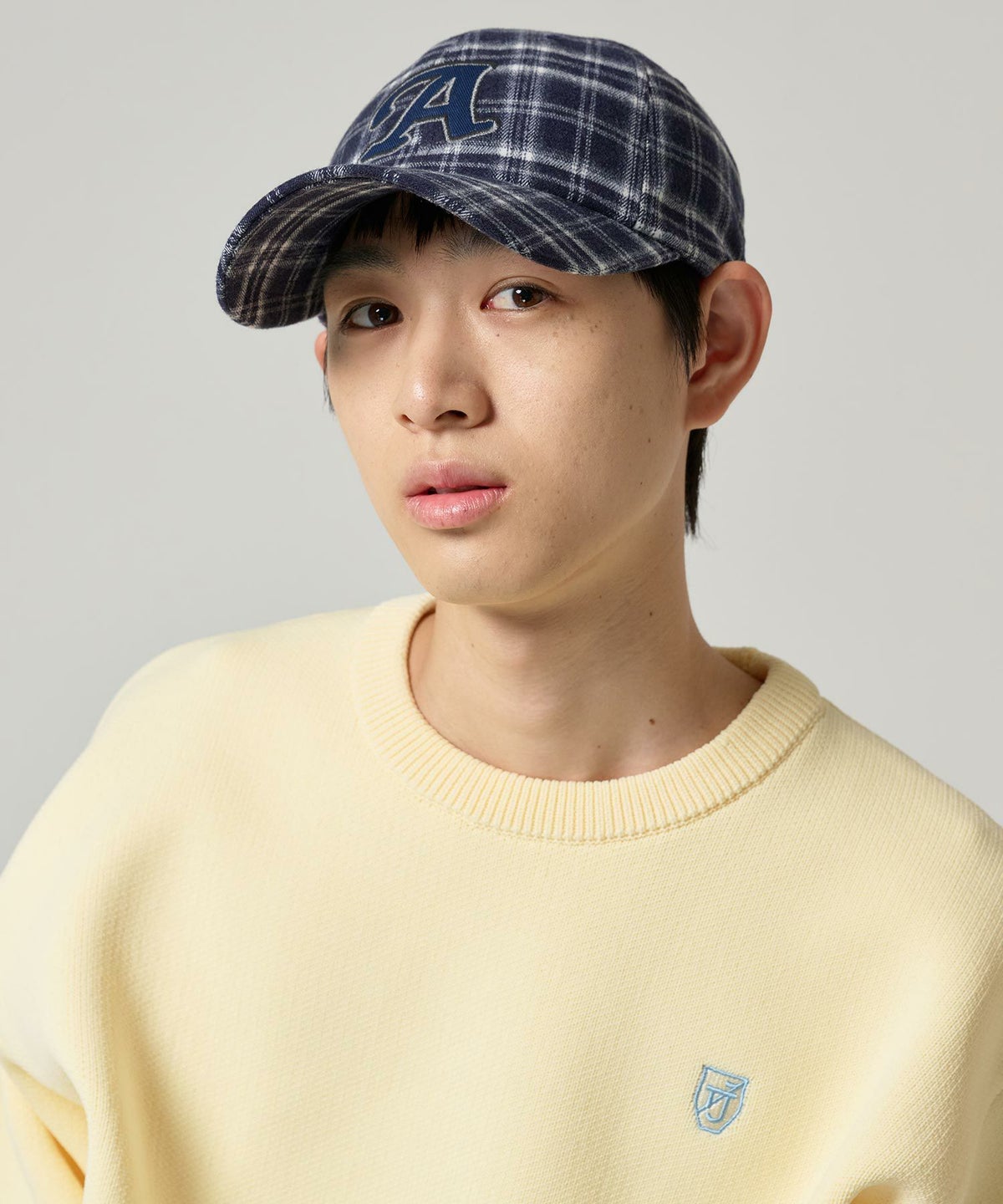 キャップ/チェック/アルファベッド
