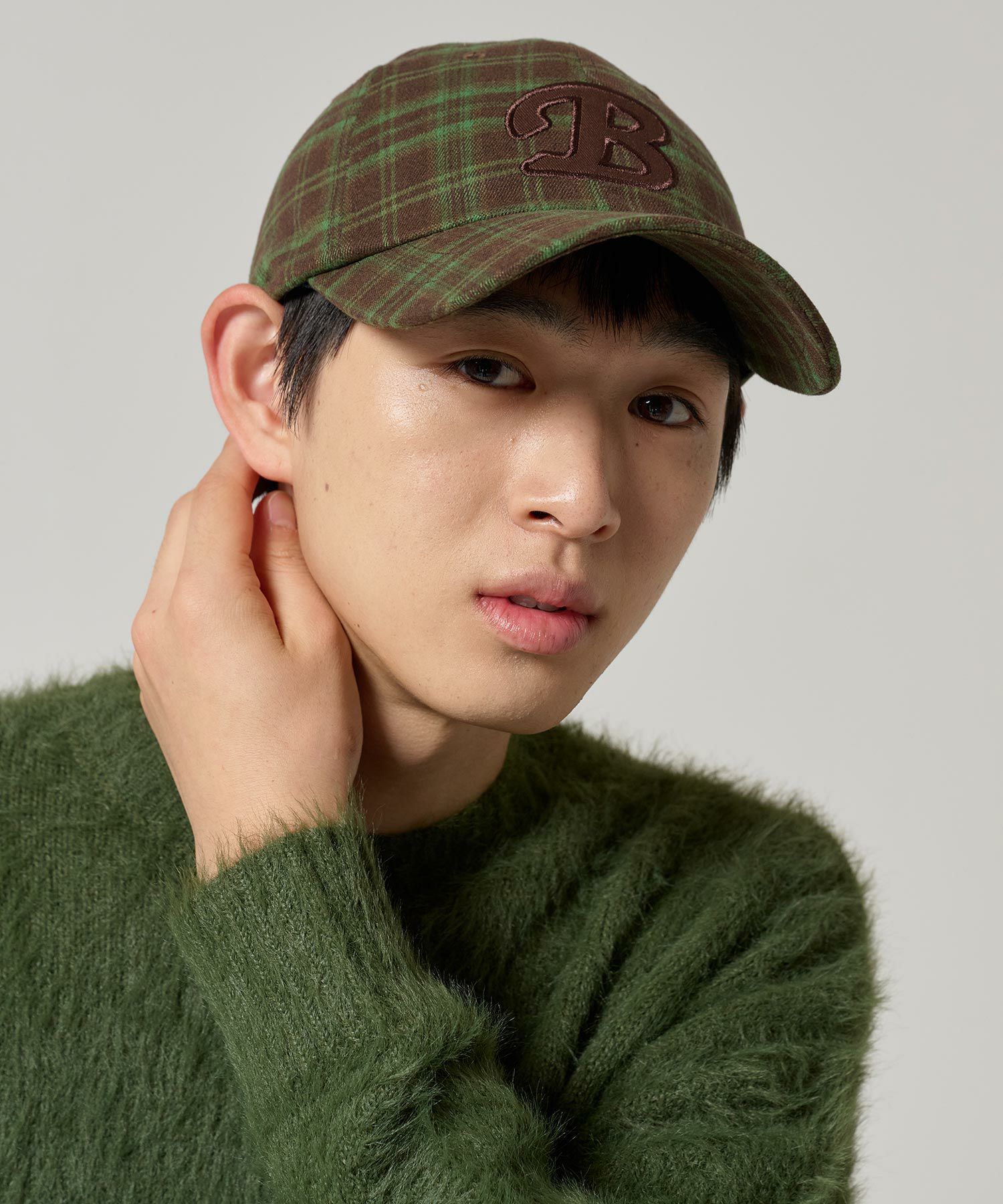 チェック柄 キャップ TINA：JOJUN 全3色｜tnj934-0941【4】 - キャップ