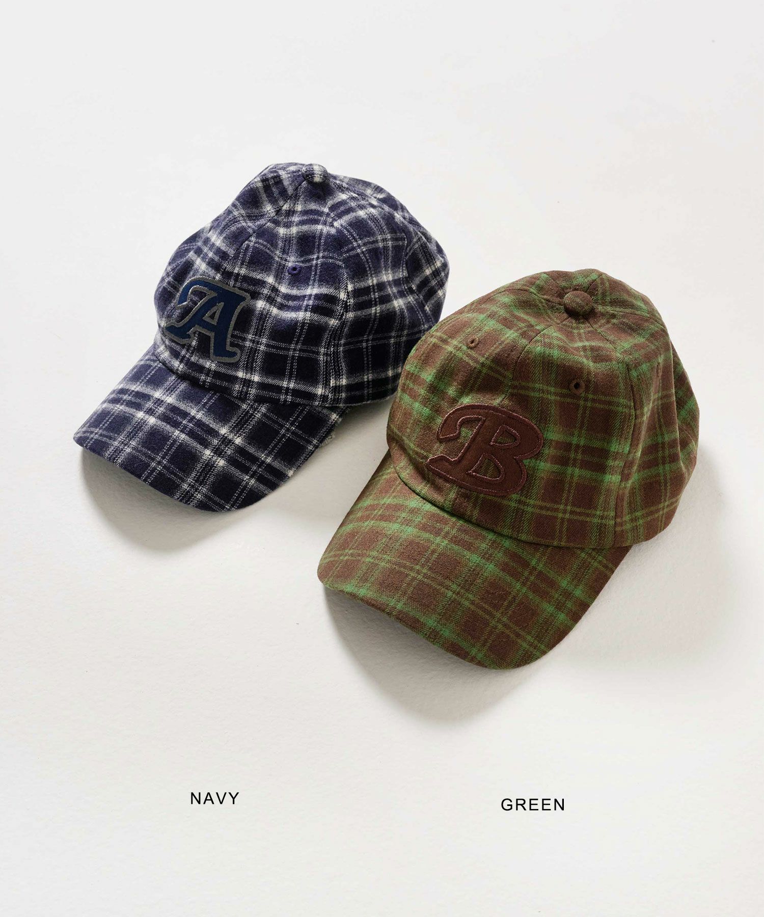 チェック柄 キャップ TINA：JOJUN 全3色｜tnj934-0941【4】 - キャップ