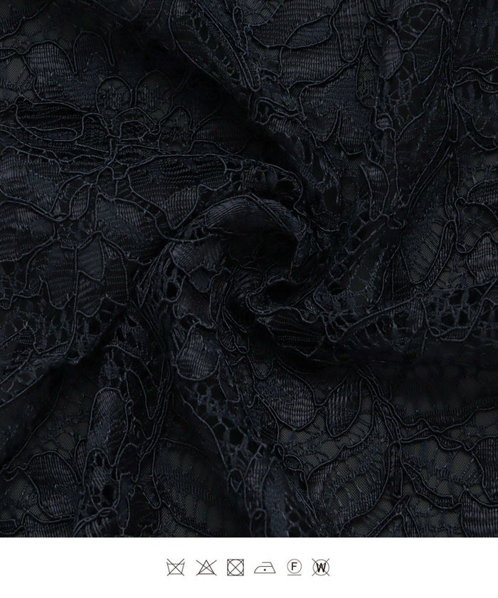 スカラップ シンプル フェミニン シアー オフィスカジュアル フォーマル/アイボリー/ネイビー/M