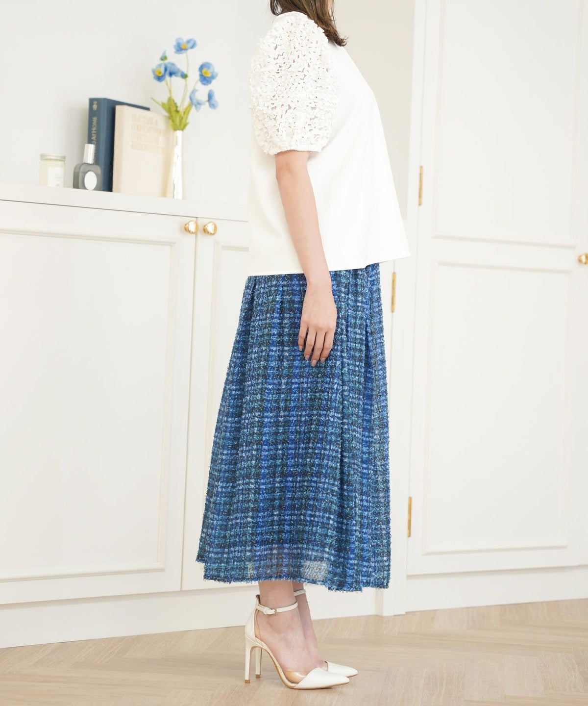 セレクトトップスブラウスレディース春夏秋白黒オフィスきれいめかわいい大人ジョイントスペース