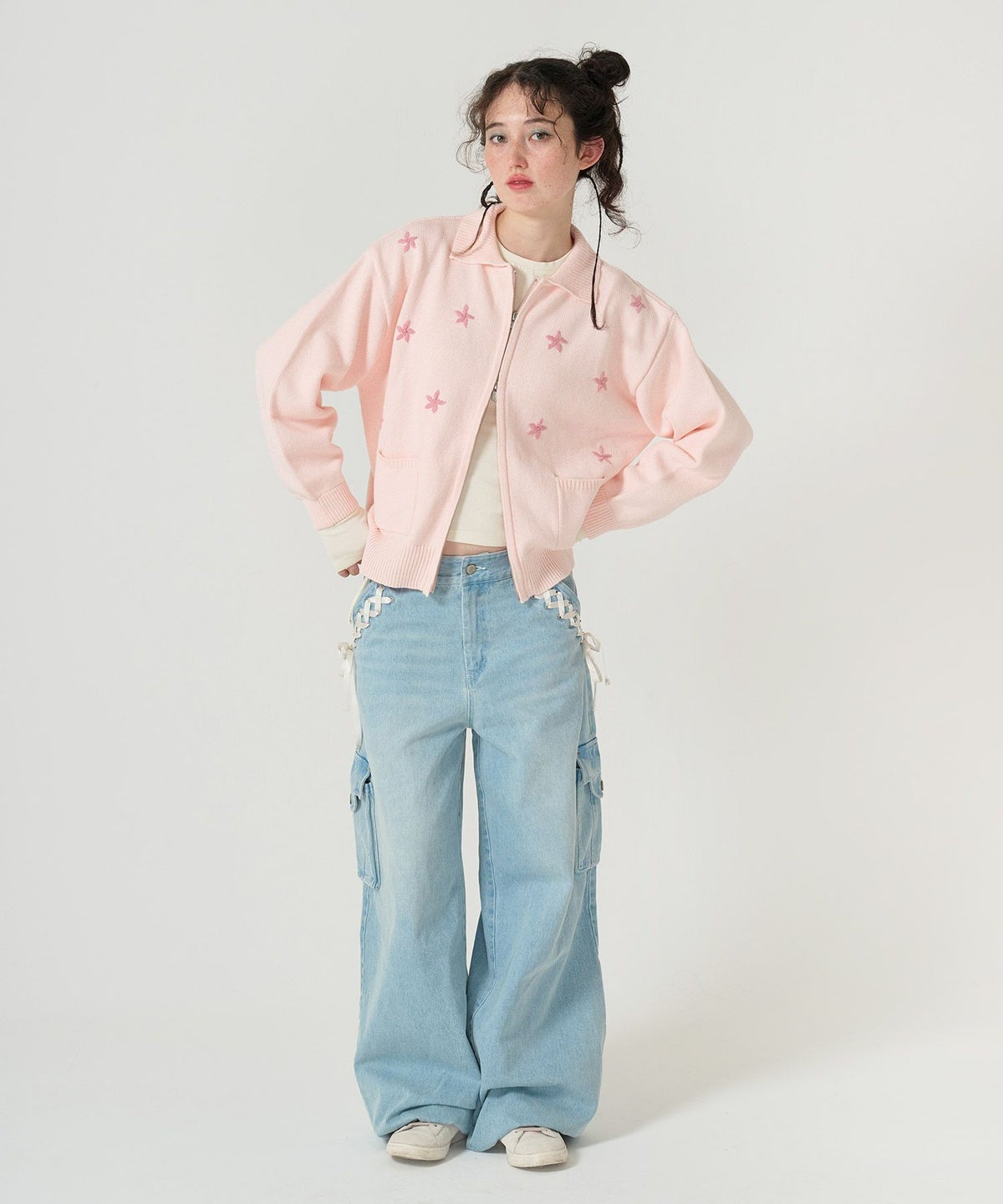 ニット/ニットジャケット/ライトアウター/カーディガン