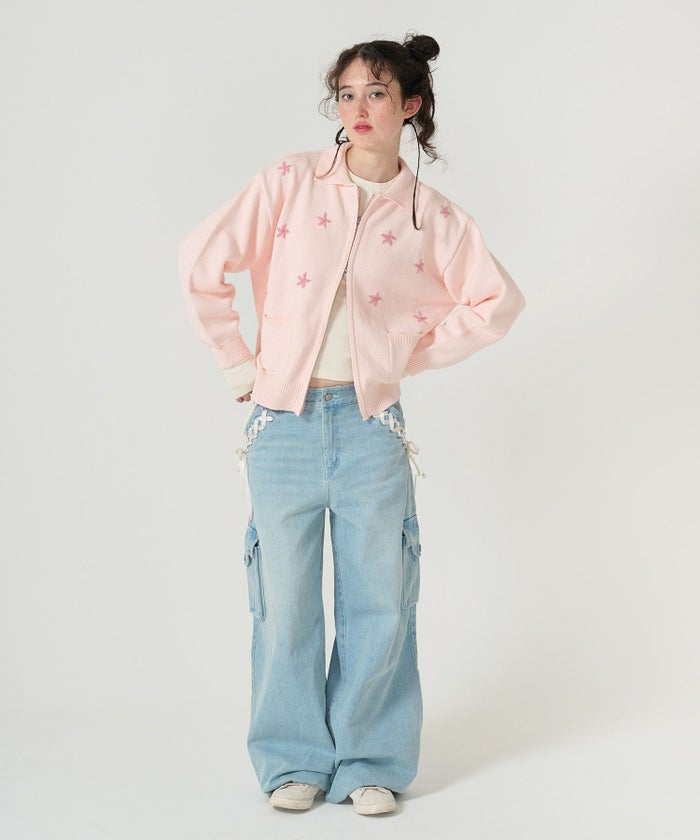 ニット/ニットジャケット/ライトアウター/カーディガン