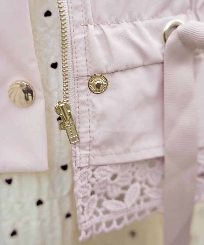 レディース/アウター/軽羽織/春コート/秋コート/撥水/防水/雨具/ショート丈/ミドル丈/長袖/フード/ボタン/袖口ゴム/アイボリー/ネイビー/ブラック/上品/シンプル/レインコート/ゴールド/春/秋/雨の日/お出かけ/新色/バレンタイン/ピンクブルーグレー/サックス/春カラー/梅雨