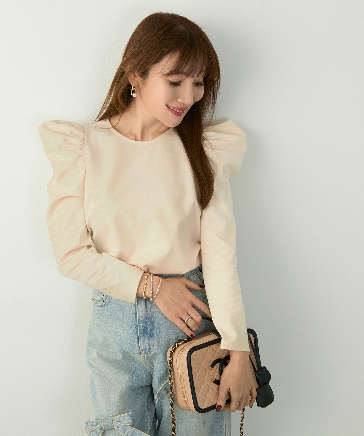 新色追加 手洗い可 トップス レディース オフィス かわいい 大人 きれいめ 白黒 ボーダー おすすめ 人気 ジョイントスペース