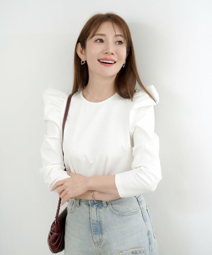 新色追加 手洗い可 トップス レディース オフィス かわいい 大人 きれいめ 白黒 ボーダー おすすめ 人気 ジョイントスペース