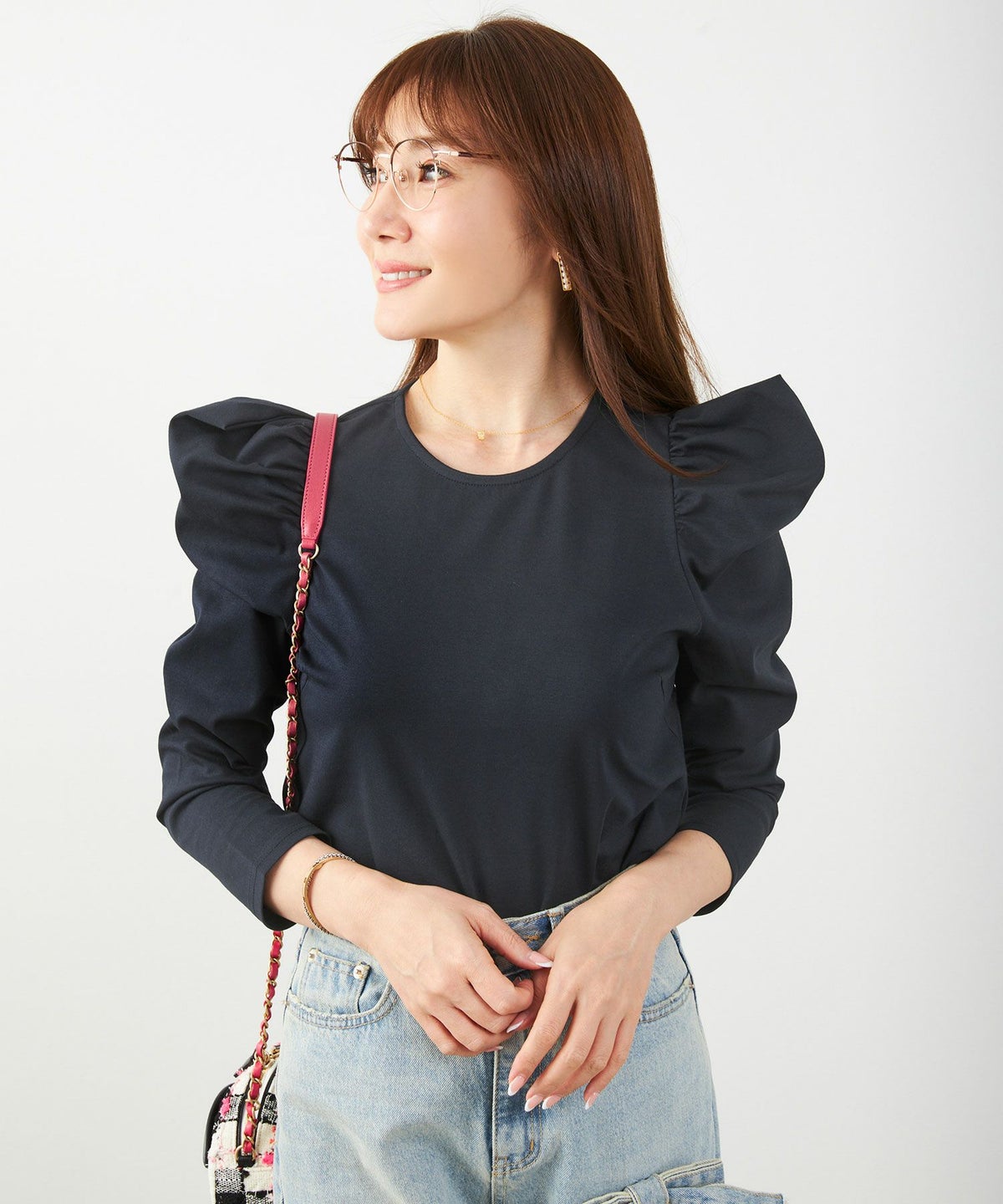 新色追加 手洗い可 トップス レディース オフィス かわいい 大人 きれいめ 白黒 ボーダー おすすめ 人気 ジョイントスペース