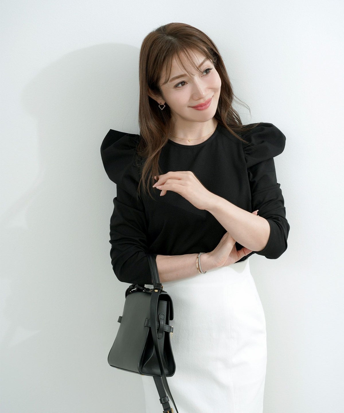 新色追加 手洗い可 トップス レディース オフィス かわいい 大人 きれいめ 白黒 ボーダー おすすめ 人気 ジョイントスペース