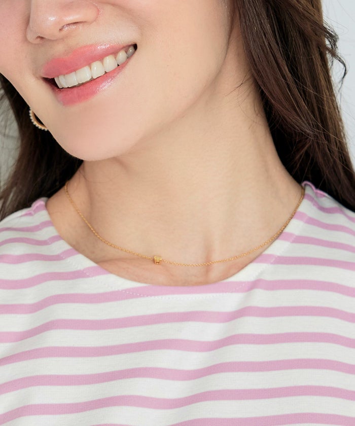 新色追加 手洗い可 トップス レディース オフィス かわいい 大人 きれいめ 白黒 ボーダー おすすめ 人気 ジョイントスペース