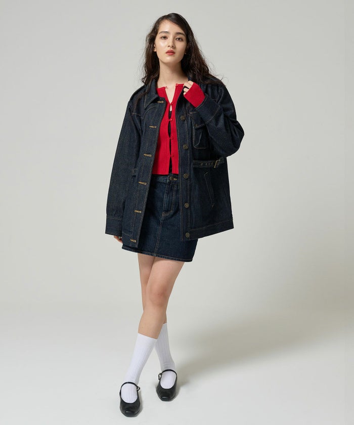 デニム/アウター/コート/オーバーサイズ