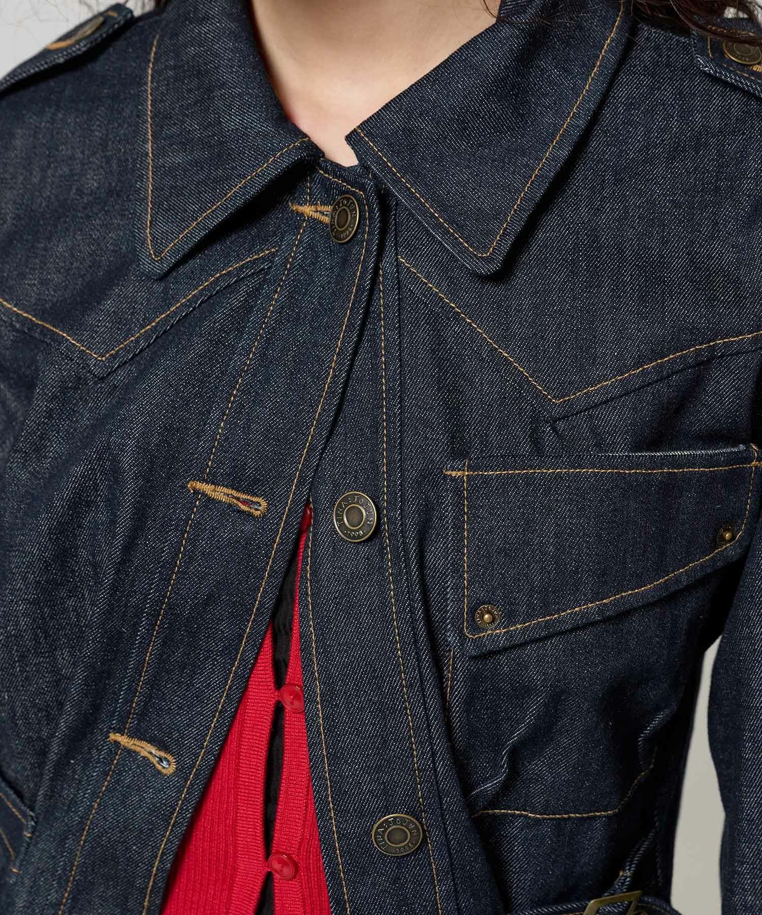 オーバーサイズ デニムコート TINA：JOJUN 全1色｜tnj131-0928【2