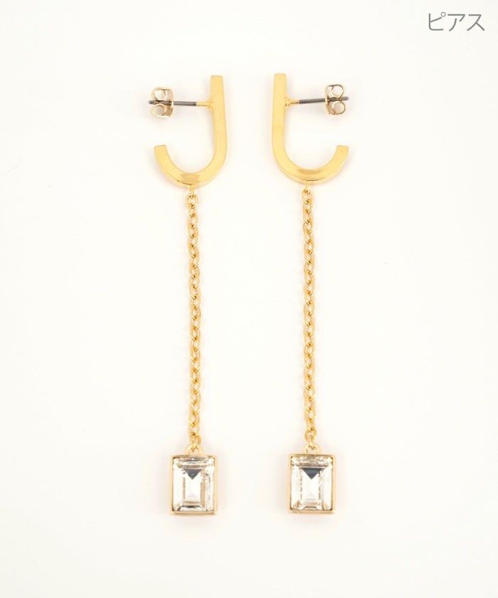 クリスタル スウィング ピアス イヤリング Crystal Swing Pierce Earring クリスタル スウィング ピアス イヤリング Crystal Swing Pierce Earring （Liala）